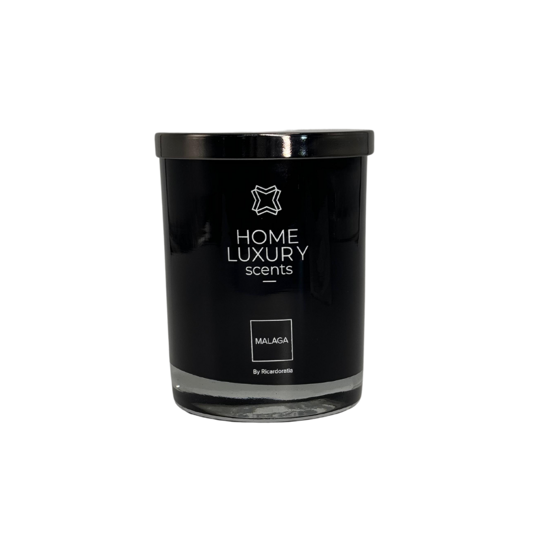 Candle with Malaga scent