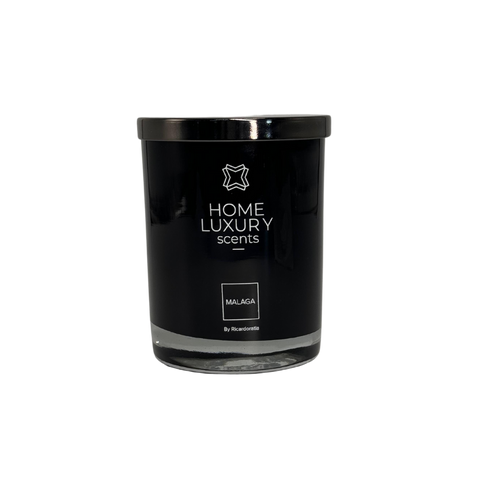 Candle with Malaga scent