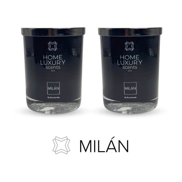 Two Milán Candles